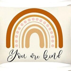 Buy One Get One Free, Boho Rainbow Cosmetic Bag Inspiration Canvas Makeup Bag